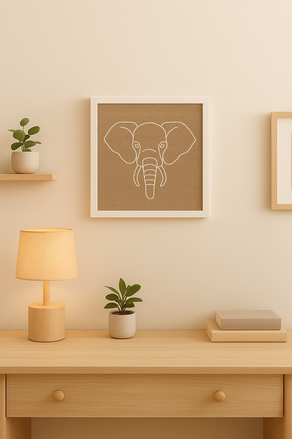 Tableau elephant