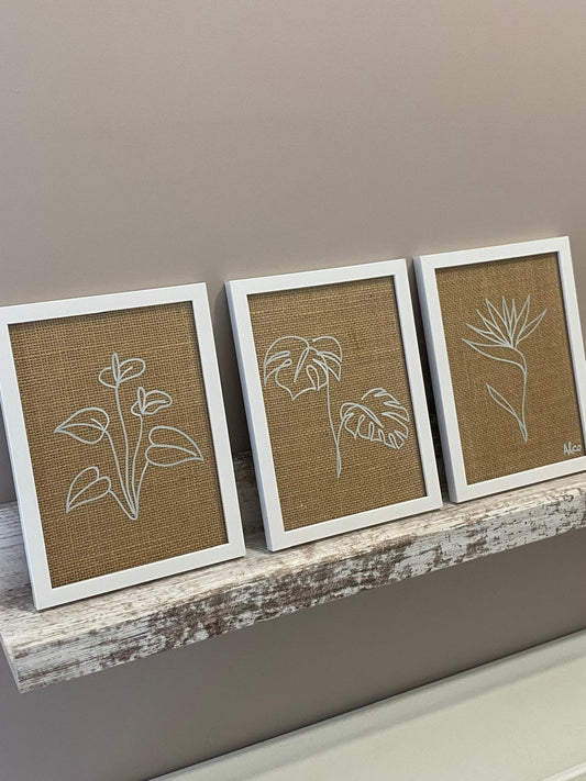 Triptyque tropical