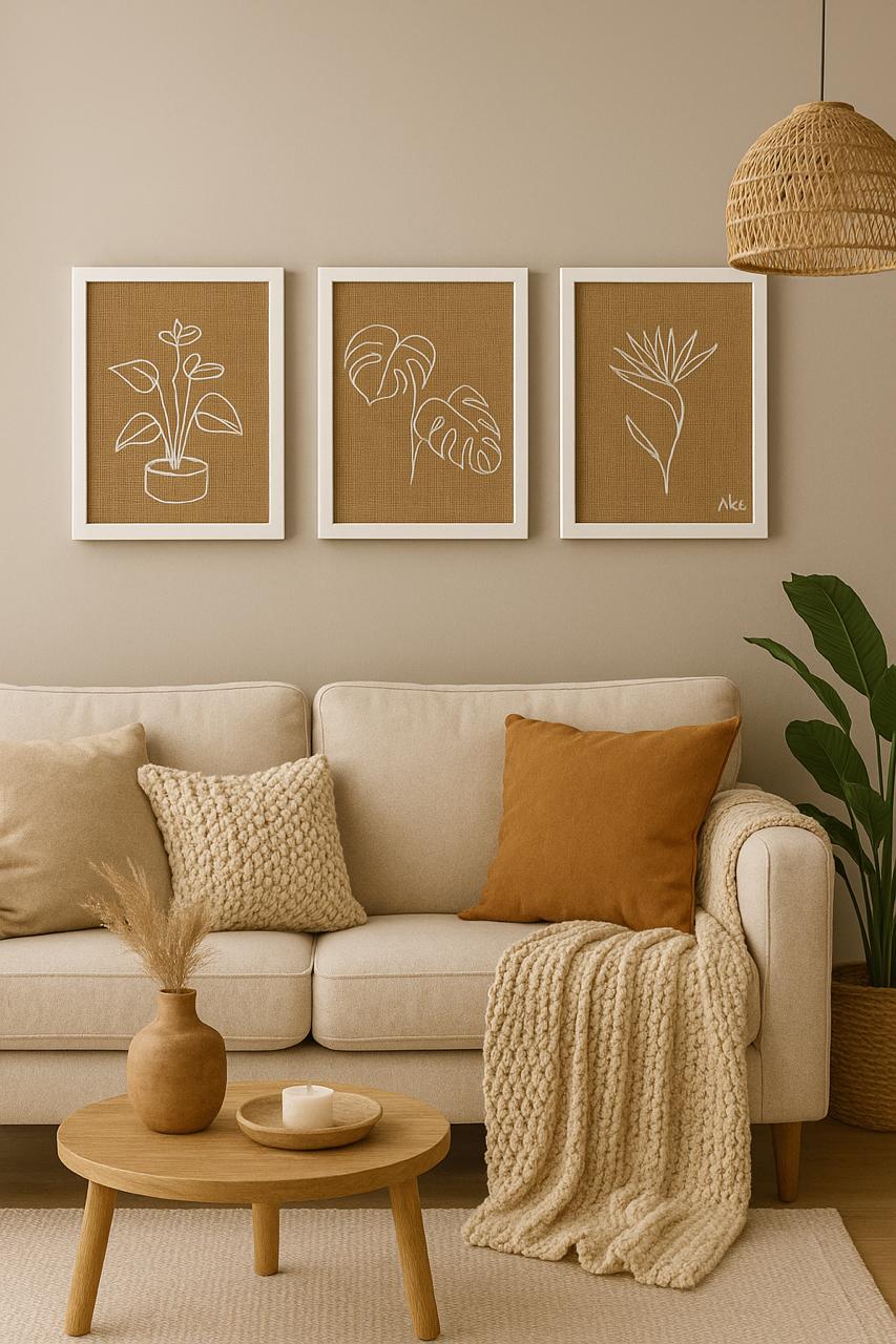 Triptyque tropical